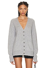 Eterne Theodore Cardigan in Grey, view 1, click to view large image.