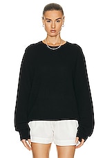Eterne James Sweater in Black, view 1, click to view large image.