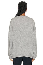 Eterne James Sweater in Grey, view 3, click to view large image.