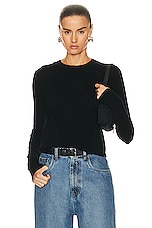 Eterne Francis Sweater in Black, view 1, click to view large image.