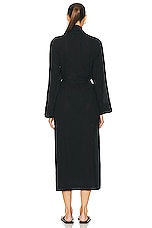 Eterne Lennon Robe in Black, view 4, click to view large image.