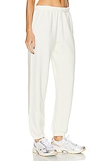 Eterne Classic Sweatpant in Cream, view 2, click to view large image.