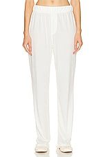 Eterne Lounge Pant in Ivory, view 1, click to view large image.
