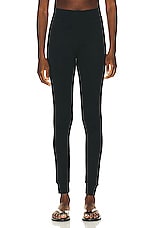 Eterne High Rise Legging in Black, view 1, click to view large image.