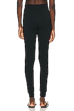 Eterne High Rise Legging in Black, view 3, click to view large image.