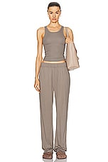 Eterne Lounge Pant in Clay, view 4, click to view large image.