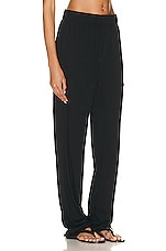 Eterne Lounge Pant in Black, view 2, click to view large image.