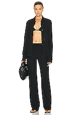Eterne Willow Pant in Black, view 4, click to view large image.