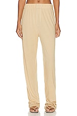 Eterne Lounge Pant in Sand, view 1, click to view large image.