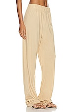 Eterne Lounge Pant in Sand, view 2, click to view large image.