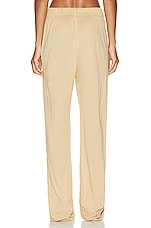 Eterne Lounge Pant in Sand, view 3, click to view large image.