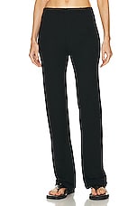 Eterne Straight Leg Sweatpant in Black, view 1, click to view large image.