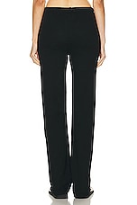 Eterne Straight Leg Sweatpant in Black, view 3, click to view large image.