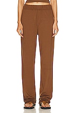 Eterne Lounge Pant in Earth, view 1, click to view large image.