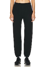 Eterne Classic Sweatpant in Black, view 1, click to view large image.