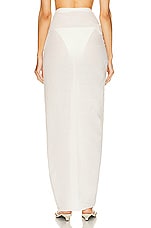 Eterne Esme Maxi Sarong in Ivory, view 3, click to view large image.