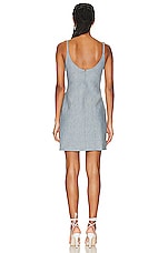 ET OCHS Kelly Denim Cutout Mini Dress in Mercer, view 3, click to view large image.