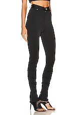 ET OCHS Jacob Flare Pant in Black, view 2, click to view large image.