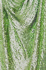 ET OCHS Minka Chainmail Tank Top in Fern, view 5, click to view large image.