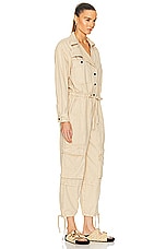 Isabel Marant Etoile Idany Jumpsuit in Sand, view 2, click to view large image.
