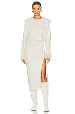 Isabel Marant Etoile Malfada Dress in Ecru, view 1, click to view large image.