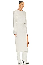 Isabel Marant Etoile Malfada Dress in Ecru, view 2, click to view large image.