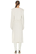 Isabel Marant Etoile Malfada Dress in Ecru, view 4, click to view large image.