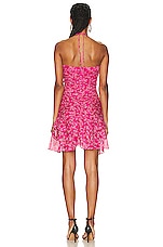 Isabel Marant Etoile Ilanka Dress in Fuchsia, view 3, click to view large image.