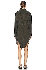 Isabel Marant Etoile Seen Dress in Black Midnight, view 4, click to view large image.
