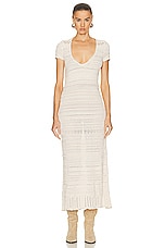 Isabel Marant Etoile Jinny Dress in Ecru, view 1, click to view large image.