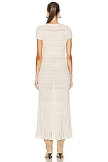 Isabel Marant Etoile Jinny Dress in Ecru, view 3, click to view large image.