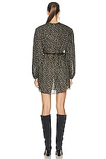 Isabel Marant Etoile Kildi Dress in Faded Black, view 3, click to view large image.