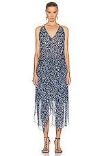 Isabel Marant Etoile Fadelo Dress in Midnight, view 1, click to view large image.