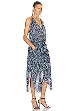 Isabel Marant Etoile Fadelo Dress in Midnight, view 2, click to view large image.