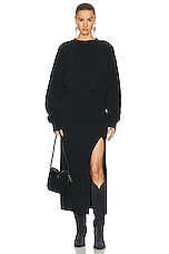 Isabel Marant Etoile Salomon Dress in Black, view 1, click to view large image.