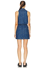 Isabel Marant Etoile Ines Dress in Blue, view 4, click to view large image.