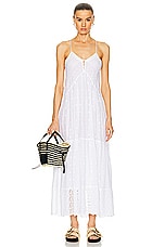 Isabel Marant Etoile Sabba Dress in White, view 1, click to view large image.