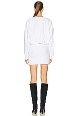 Isabel Marant Etoile Samuela Dress in White, view 4, click to view large image.