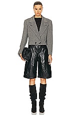 Isabel Marant Etoile Azilia Short in Black, view 4, click to view large image.