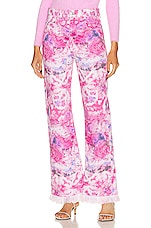 Isabel Marant Etoile Belvira Pant in Mulberry, view 1, click to view large image.