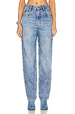 Isabel Marant Etoile Corsy Fluid Pant in Light Blue, view 1, click to view large image.