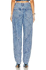 Isabel Marant Etoile Corsy Fluid Pant in Light Blue, view 3, click to view large image.