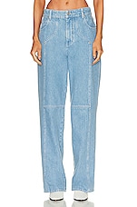 Isabel Marant Etoile Valeria Pant in Light Blue, view 1, click to view large image.