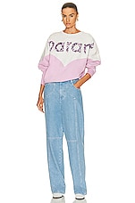 Isabel Marant Etoile Valeria Pant in Light Blue, view 4, click to view large image.
