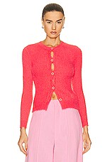 Isabel Marant Etoile Olena Cardigan in Coral | FWRD