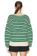 Isabel Marant Etoile Hilo Sweater in Mint Green, view 3, click to view large image.
