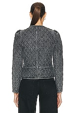 Isabel Marant Etoile Deliona Jacket in Dark Grey, view 4, click to view large image.