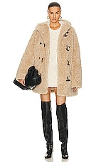 Isabel Marant Etoile Florene Coat in Ecru, view 1, click to view large image.