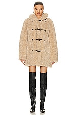Isabel Marant Etoile Florene Coat in Ecru, view 2, click to view large image.
