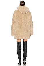 Isabel Marant Etoile Florene Coat in Ecru, view 4, click to view large image.